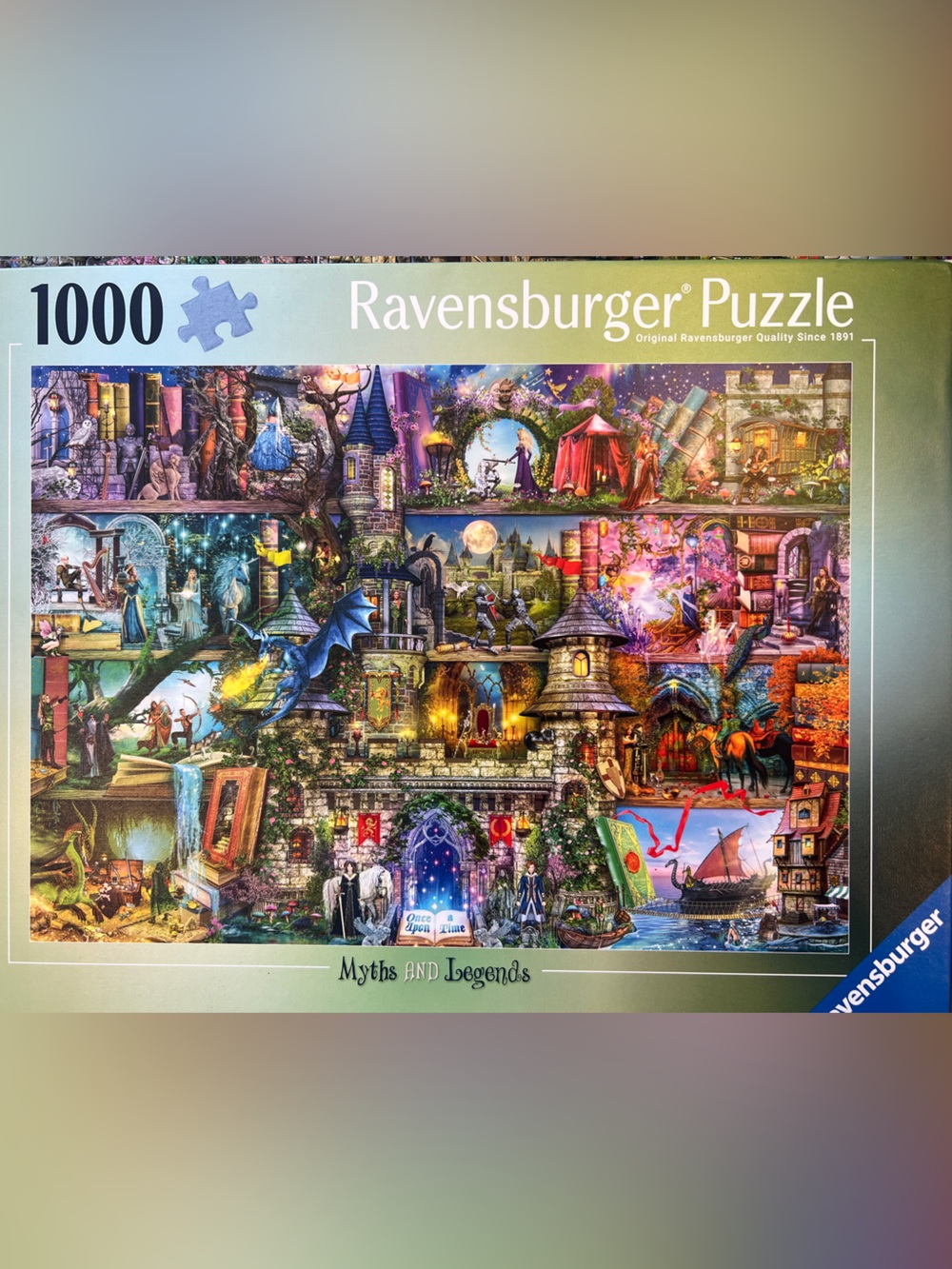 Gorgeous Ravensburger Myths & Legends 1000 Piece Jigsaw Puzzle 🧩